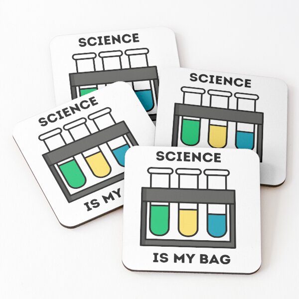 Item preview, Science is My Bag- Cute Science Tote designed and sold by YellowfishShop.