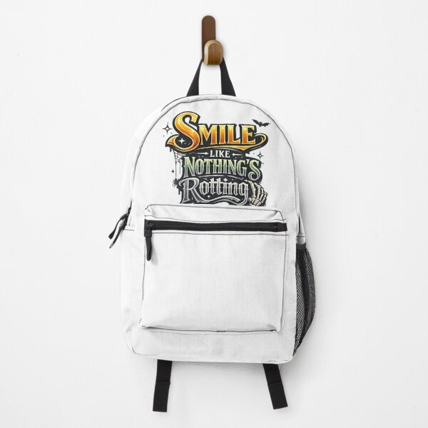 Item preview, Smile Like Nothing’s Rotting designed and sold by Deadpan Studio.