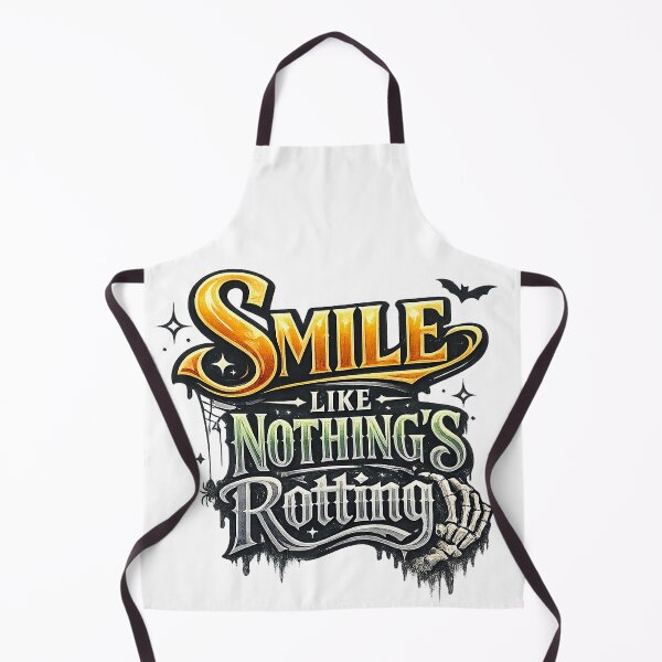 Item preview, Smile Like Nothing’s Rotting designed and sold by Deadpan Studio.