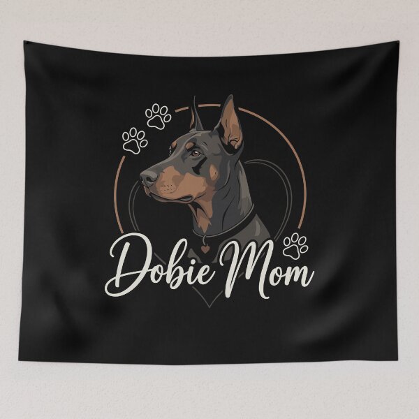 Item preview, Dobie Mom Doberman Pinscher Dog Trainer Pet Dog Lover designed and sold by Dressed For  Duty.