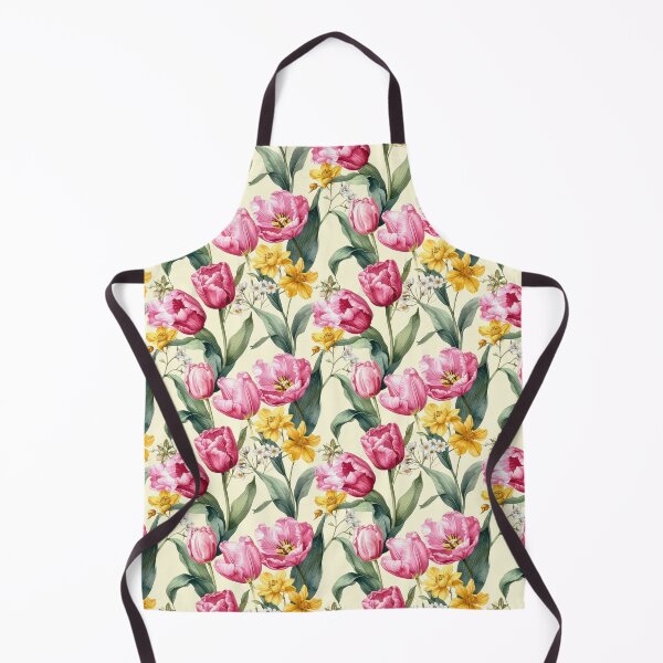 Item preview, Pink Tulip Floral Pattern Soft Spring designed and sold by Rutvain.