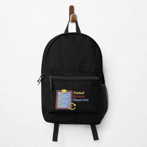 Item preview, Tested. Broken. Reported. Repeat. – Funny QA Tester Design designed and sold by tellia-kallisto.