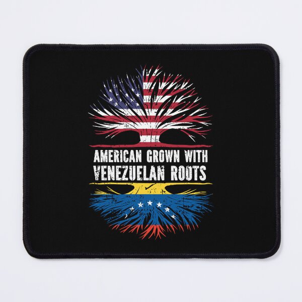 Item preview, American Grown with Venezuelan Roots USA Flag designed and sold by CosmoKitsch.