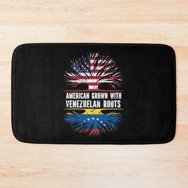 Item preview, American Grown with Venezuelan Roots USA Flag designed and sold by CosmoKitsch.