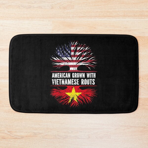 Item preview, American Grown with Vietnamese Roots USA Flag designed and sold by CosmoKitsch.