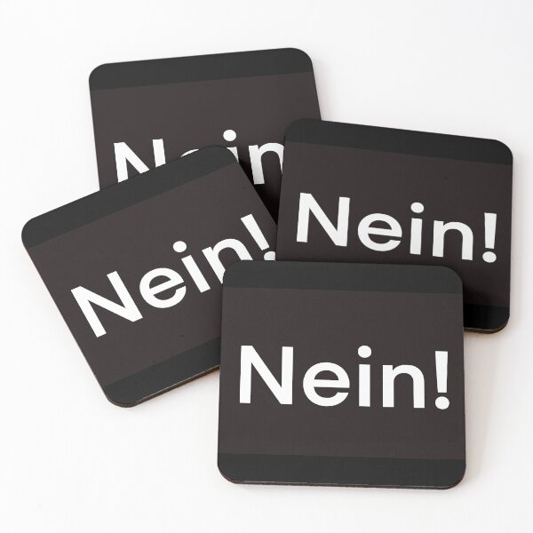 Item preview, "No" is a complete sentence - saying designed and sold by Susanna Schorr.