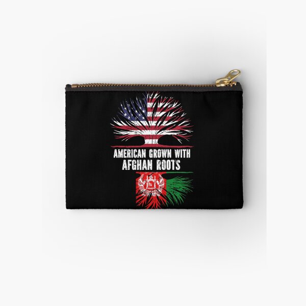 Item preview, American Grown with Afghan Roots USA Flag designed and sold by CosmoKitsch.
