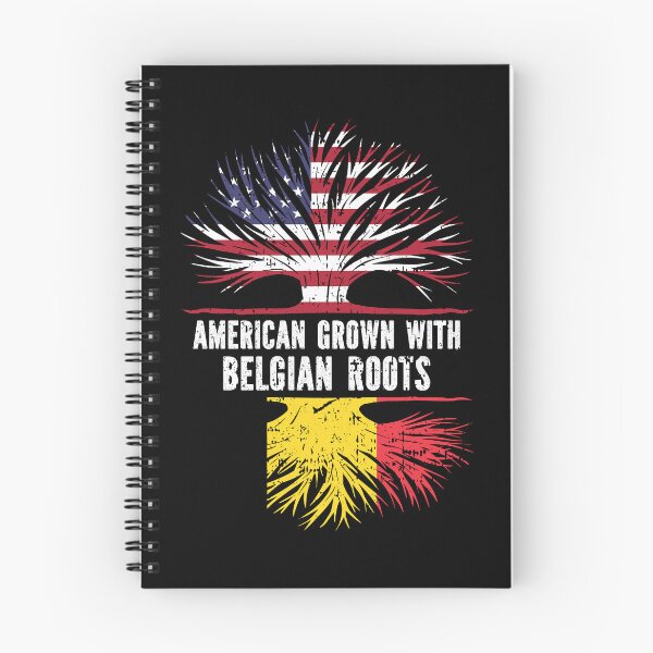 Item preview, American Belgian with Belgian Roots  USA Flag designed and sold by CosmoKitsch.