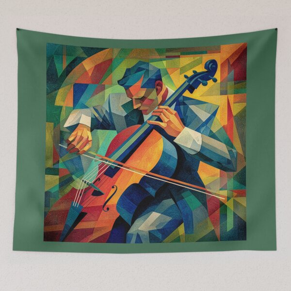Item preview, Man Playing Cello designed and sold by Tridentulus.
