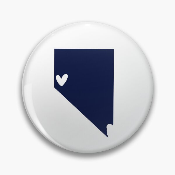 Item preview, University of Nevada heart sticker designed and sold by OddBall21.