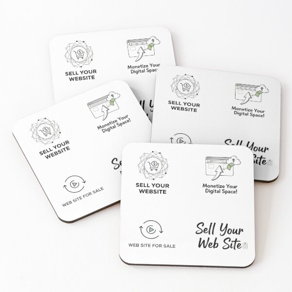 Item preview, Sell Your Website | Digital Real Estate & Passive Income Design minimalistic  designed and sold by Kate1art.