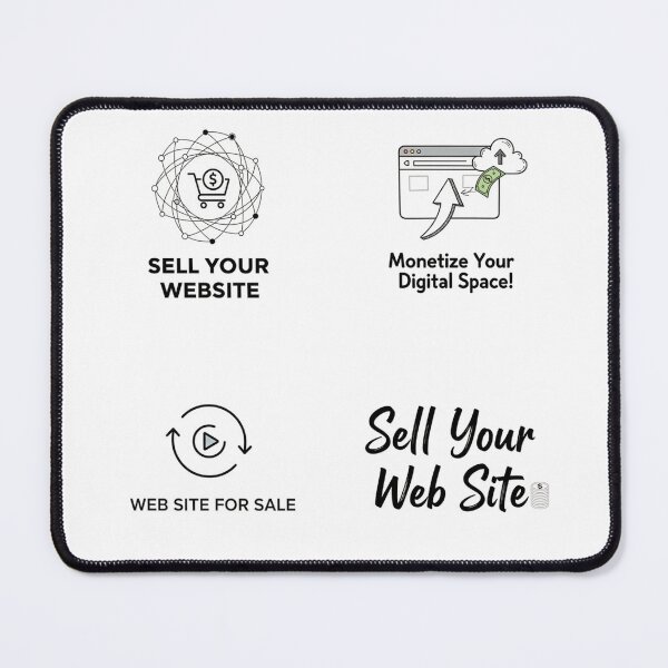 Item preview, Sell Your Website | Digital Real Estate & Passive Income Design minimalistic designed and sold by Kate1art.