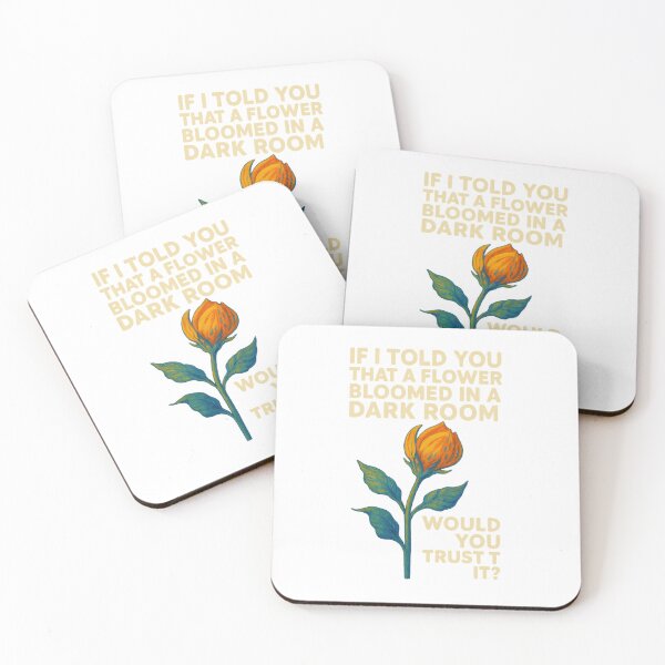 Item preview, Flower in Mid-Bloom – Kendrick Lamar Inspired Quote – “If I Told You a Flower Bloomed in a Dark Room, Would You Trust It?” – Van Gogh Style Art designed and sold by Donsean22.