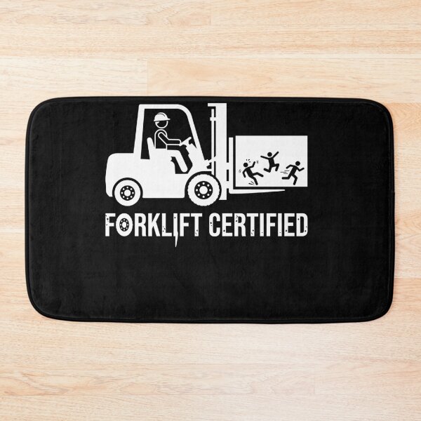 Item preview, Forklift Certified Funny Certified Forklift Operator Driver designed and sold by Dressed For  Duty.