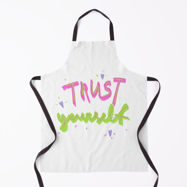 Item preview, Trust yourself neon pink green motivational inspirational quote designed and sold by Yana Mustafina | Boho Soulful Designs.