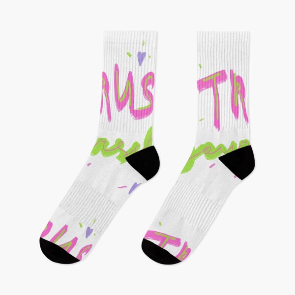 Item preview, Trust yourself neon pink green motivational inspirational quote designed and sold by Yana Mustafina | Boho Soulful Designs.