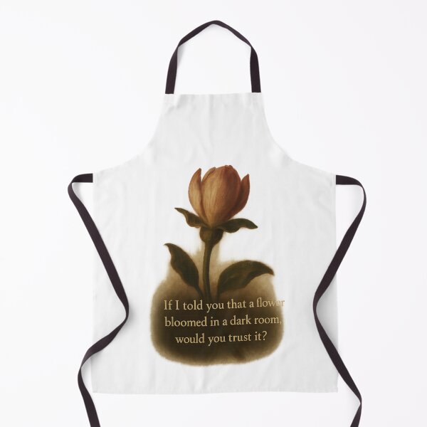 Item preview, Flower in Mid-Bloom – Kendrick Lamar Inspired Quote – “If I Told You That a Flower Bloomed in a Dark Room, Would You Trust It?” – Renaissance Style Art designed and sold by Donsean22.