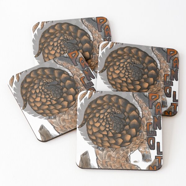 Item preview, Long-Tailed Pangolin (Text) designed and sold by Saber’s Stuff!.