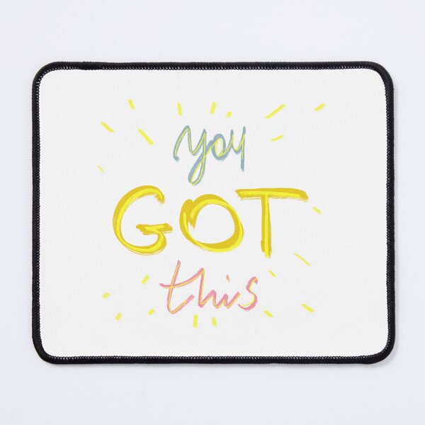 Item preview, You got this neon motivational inspirational quote designed and sold by Yana Mustafina | Boho Soulful Designs.