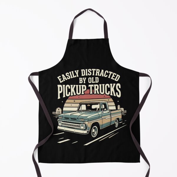 Item preview, Easily Distracted by Old Pickup Trucks Funny Trucker designed and sold by Dressed For Duty.