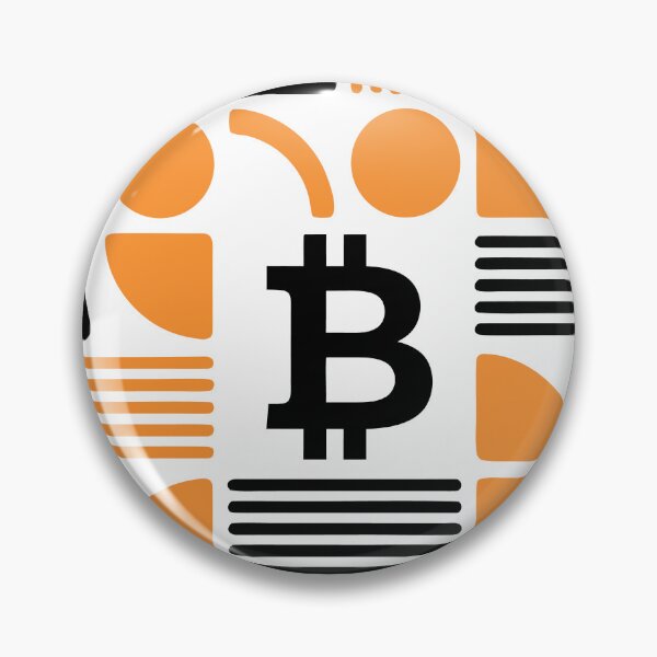 Item preview, Bitcoin Geometric Deconstruction — Bauhaus Crypto Art Print designed and sold by SatoshiPress.