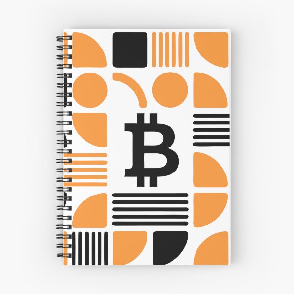 Item preview, Bitcoin Geometric Deconstruction — Bauhaus Crypto Art Print designed and sold by SatoshiPress.