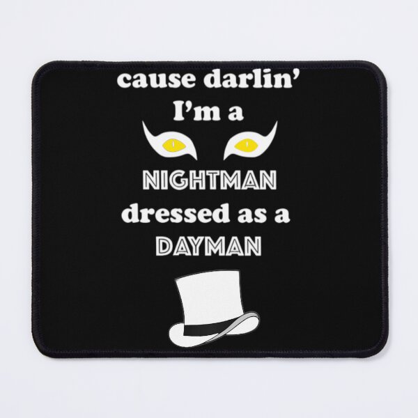 Item preview, Dayman Dressed As a Nightman designed and sold by Rad Cat Apparel.