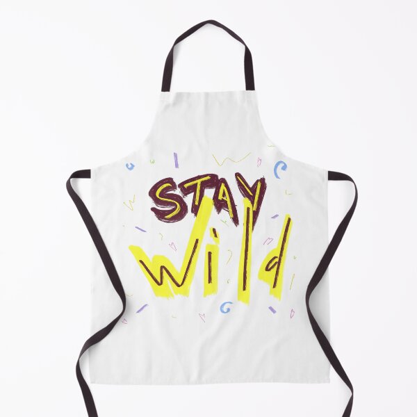 Item preview, Stay wild neon motivational inspirational quote designed and sold by Yana Mustafina | Boho Soulful Designs.