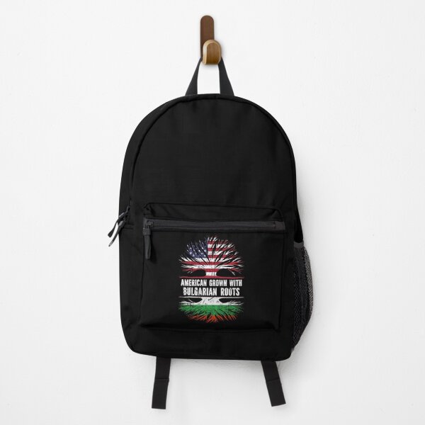 Item preview, American Grown with Bulgarian Roots USA Flag designed and sold by CosmoKitsch.