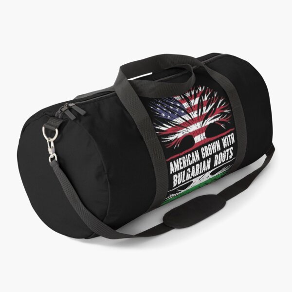 Item preview, American Grown with Bulgarian Roots USA Flag designed and sold by CosmoKitsch.