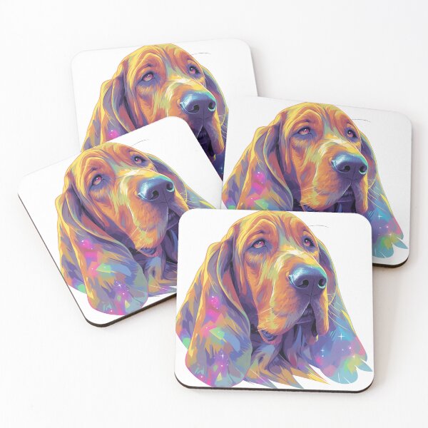 Item preview, Colorful Bloodhound designed and sold by MendaciousMina.