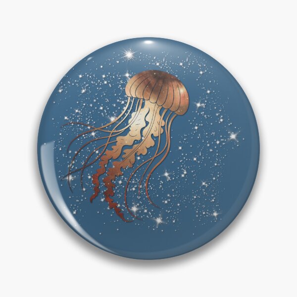 Item preview, Jellyfish Cosmic Sea Art design  designed and sold by 3DDesignSpot.