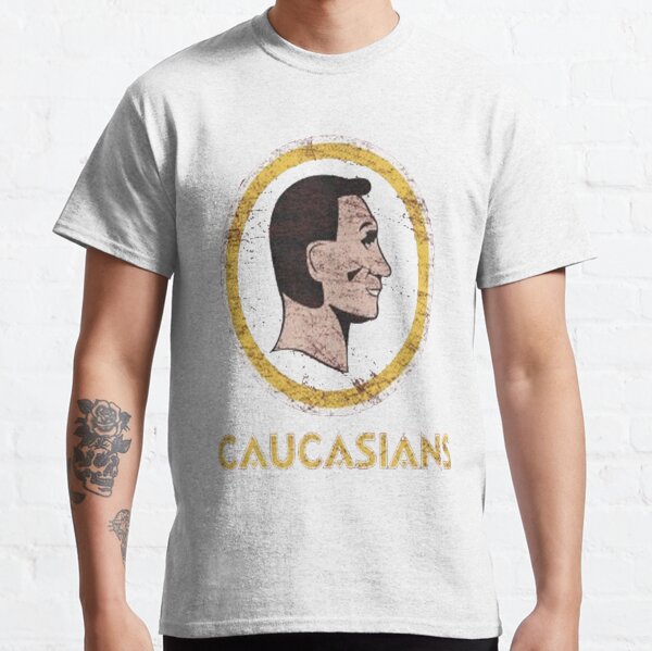  Caucasians THE ORIGINAL T-Shirt : Clothing, Shoes