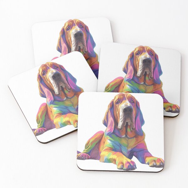 Item preview, Colorful Bloodhound designed and sold by MendaciousMina.