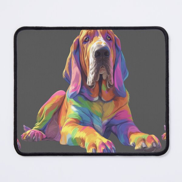 Item preview, Colorful Bloodhound designed and sold by MendaciousMina.
