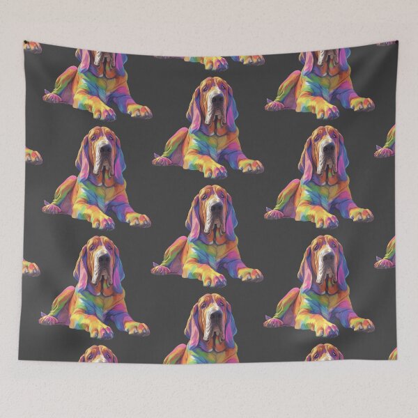 Item preview, Colorful Bloodhound designed and sold by MendaciousMina.