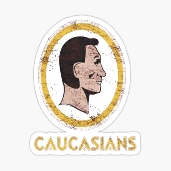 caucasians Sticker for Sale by Slayzer777