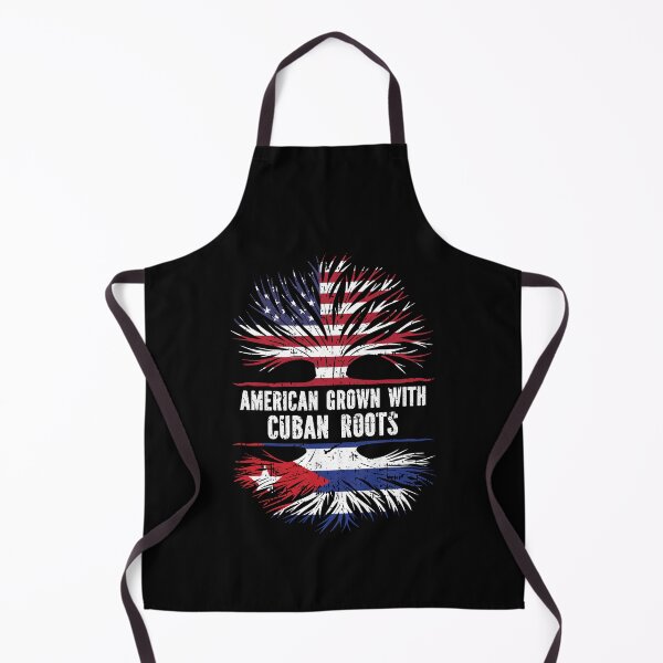 Item preview, American Grown with Cuban Roots USA Flag designed and sold by CosmoKitsch.