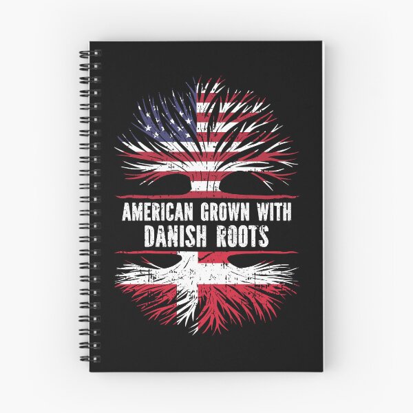 Item preview, American Grown with Danish Roots USA Flag designed and sold by CosmoKitsch.
