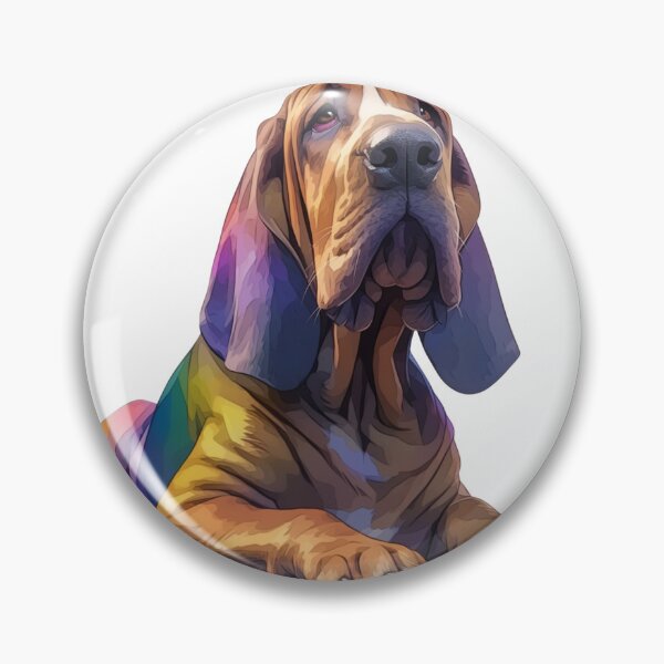 Item preview, Colorful Bloodhound designed and sold by MendaciousMina.