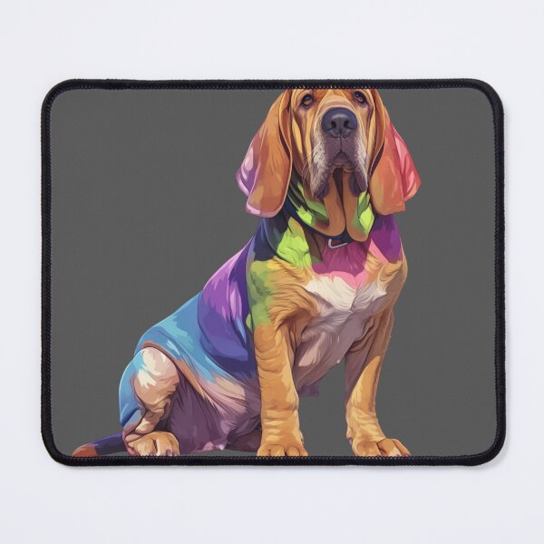 Item preview, Colorful Bloodhound designed and sold by MendaciousMina.