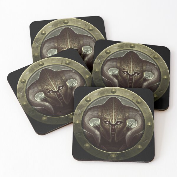 Item preview, Dark Bestiary Sigil – Dark Knight (Forged Metal) designed and sold by Alessandro Buffa Artist.