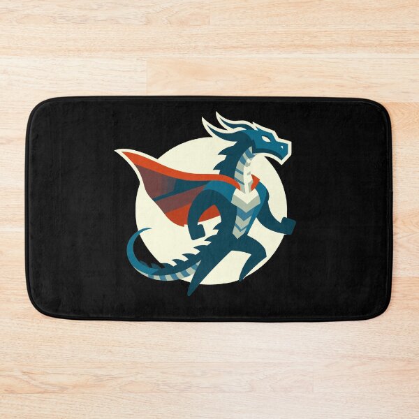 Item preview, Superhero Dragon Action Pose – Fantasy Comic Style Dragon Design designed and sold by CyfroweMysli.