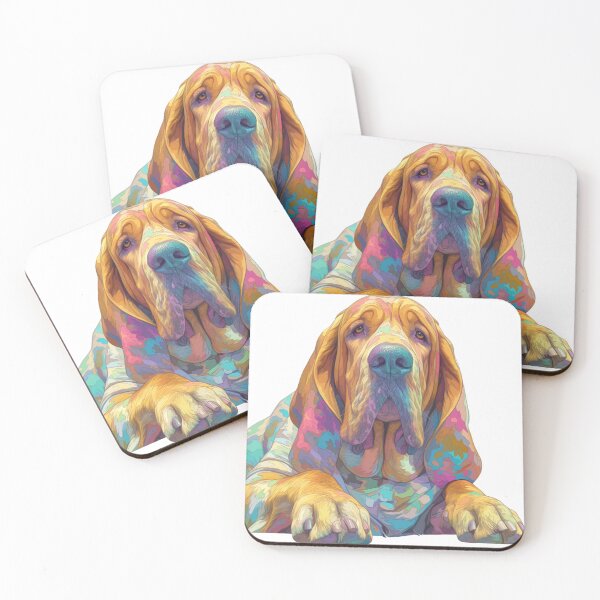 Item preview, Colorful Bloodhound designed and sold by MendaciousMina.