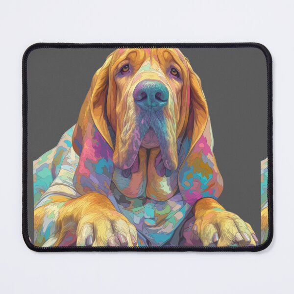 Item preview, Colorful Bloodhound designed and sold by MendaciousMina.