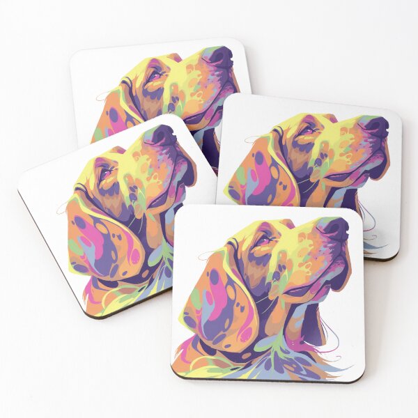 Item preview, Colorful Bloodhound designed and sold by MendaciousMina.