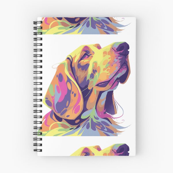 Item preview, Colorful Bloodhound designed and sold by MendaciousMina.