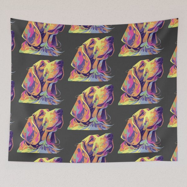 Item preview, Colorful Bloodhound designed and sold by MendaciousMina.