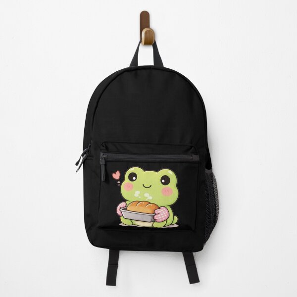 Item preview, Cute frog baking bread designed and sold by franky-and-art.