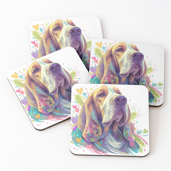 Item preview, Colorful Bloodhound designed and sold by MendaciousMina.
